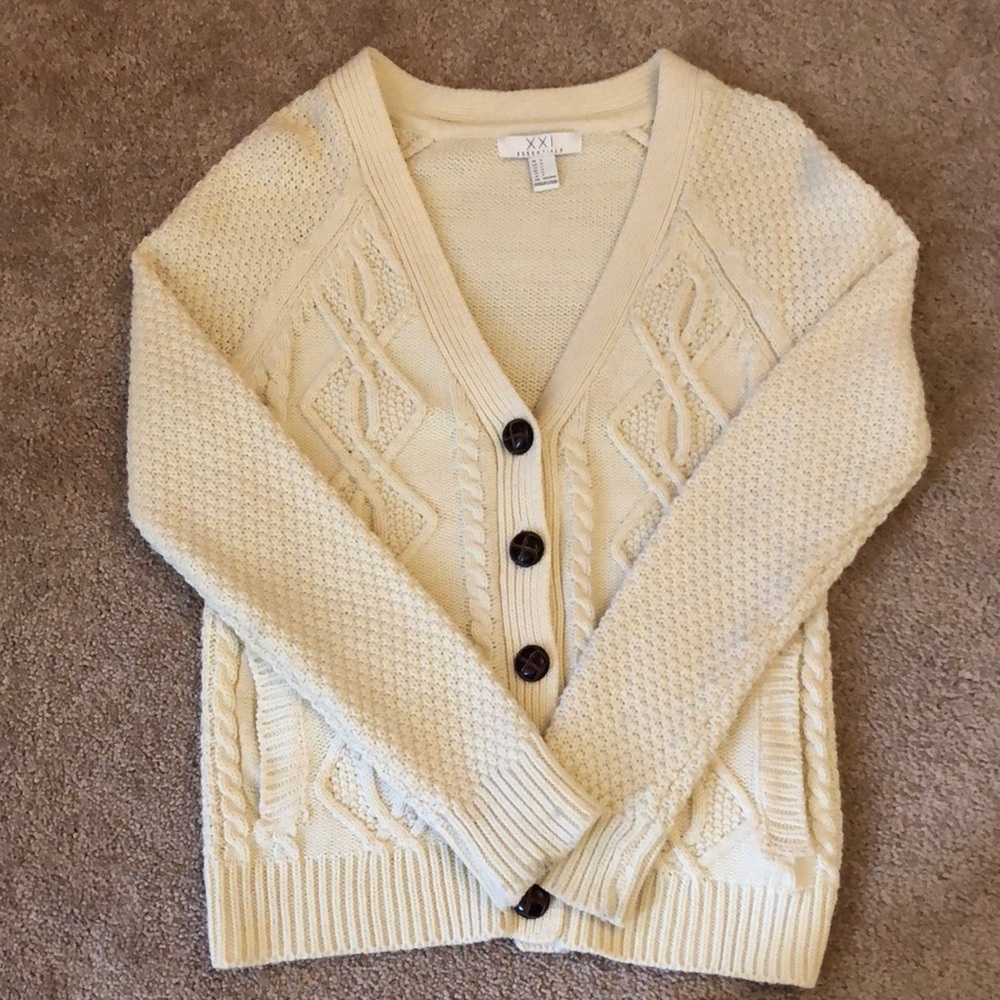 Knit cardigan